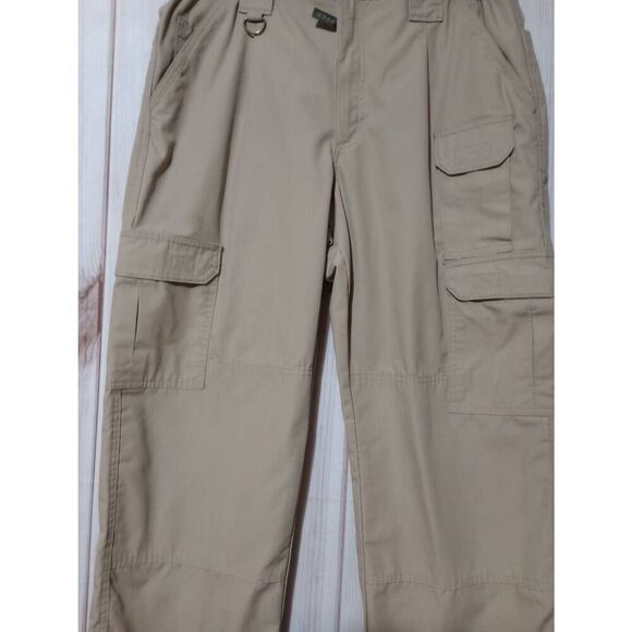 Propper Pants‎ Men's 36 32 Utility Cargo Rip Stop Khakis Comfort Waist - Picture 5 of 8